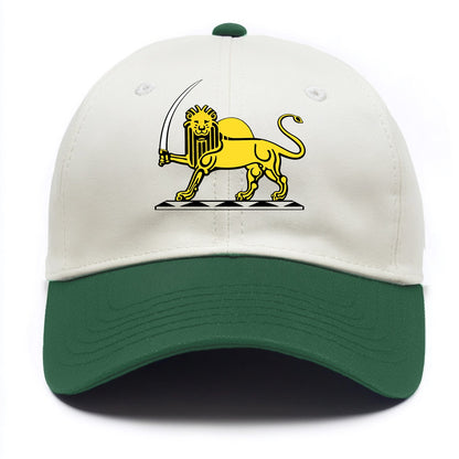 Lion Of The Rising Blade - Two Tone Cap - Green