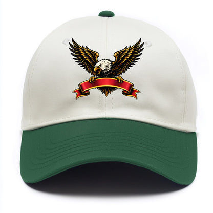Eagle Banner - Two Tone Cap - Green