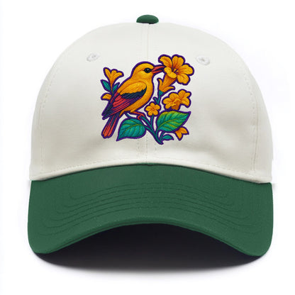 Golden Oriole - Two Tone Cap - Green