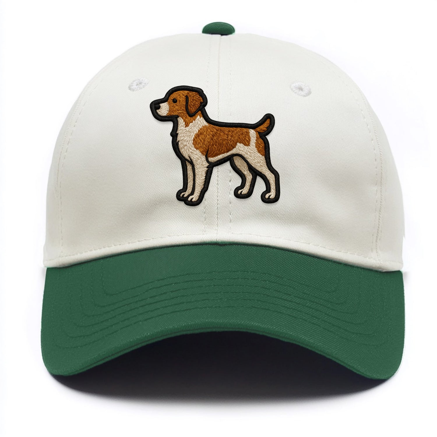 Brittany - Contemporary athletic logo wi - Two Tone Cap - Green