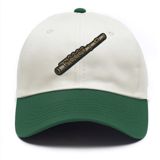 Flute  - Two Tone Cap - Green