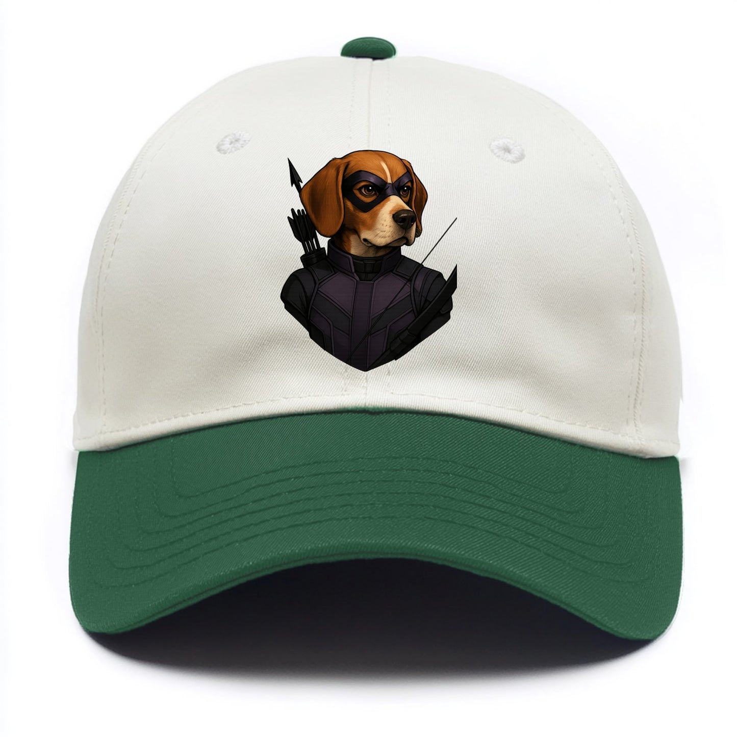 Beagle Hawkeye  - Two Tone Cap - Green