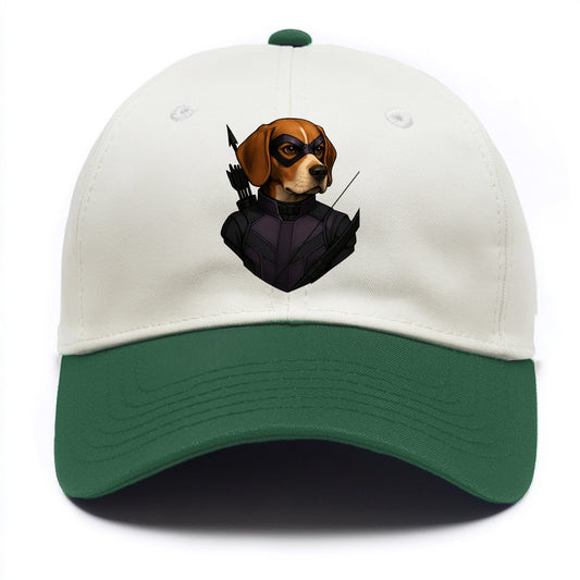 Beagle Hawkeye  - Two Tone Cap - Green
