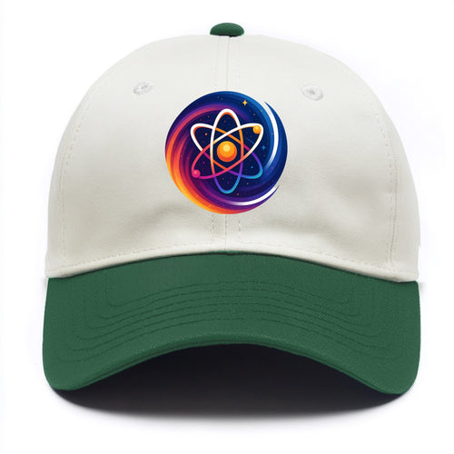 Micro Macro - Atom structure expanding i - Two Tone Cap