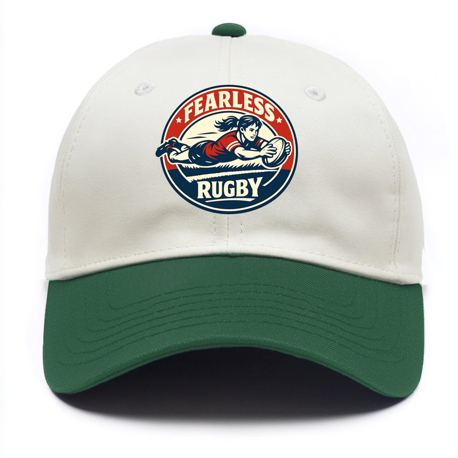Fearless Try Scorer Emblem - Two Tone Cap - Green