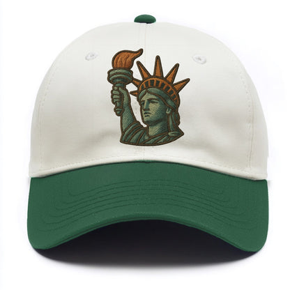 Statue of Liberty  - Two Tone Cap - Green