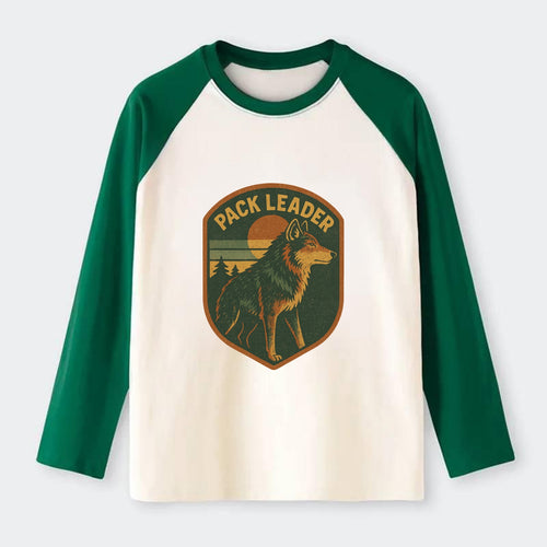 Pack Leader  - Raglan Long Sleeve T-Shirt