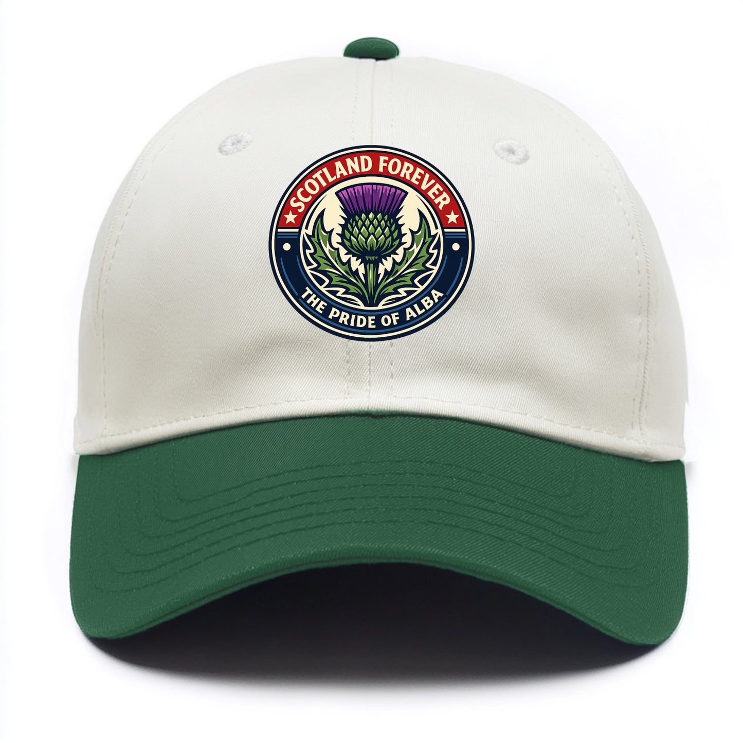 Highland Heritage Emblem - Two Tone Cap - Green
