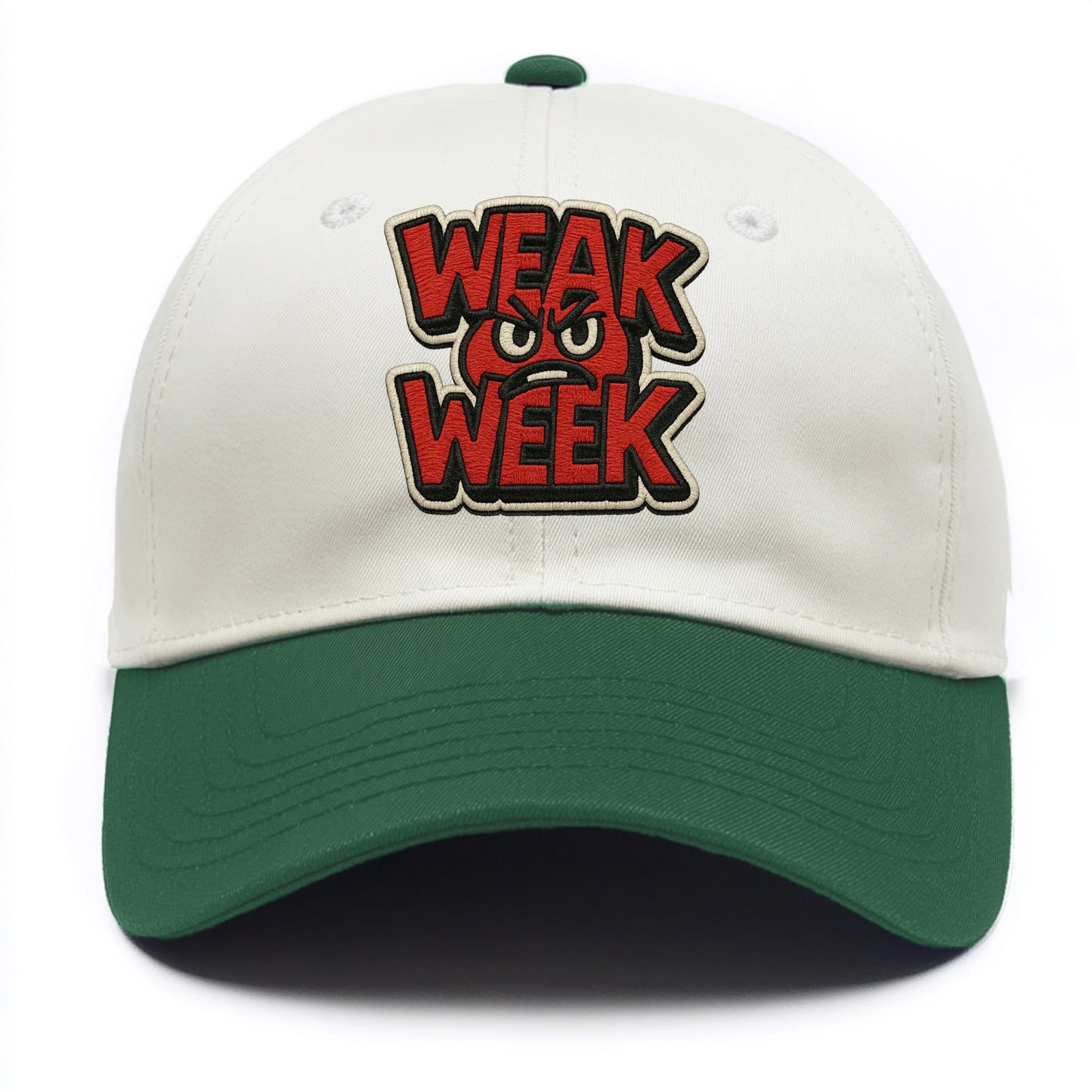 WEAK;WEEK WARRIOR Monday Blue Cap - Two Tone Cap - Green