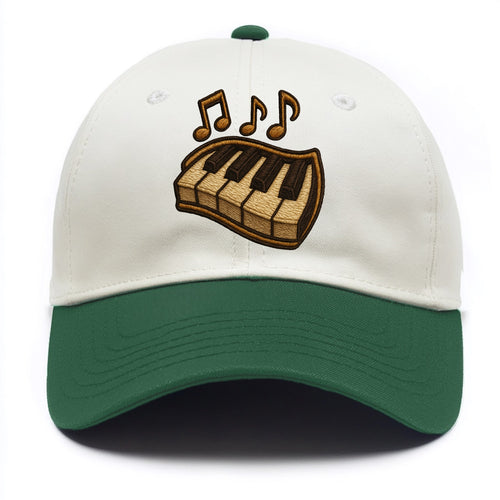 Piano Keys  - Two Tone Cap