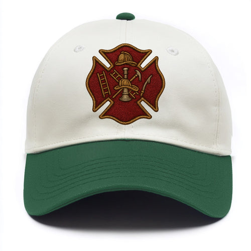 Maltese Cross  - Two Tone Cap