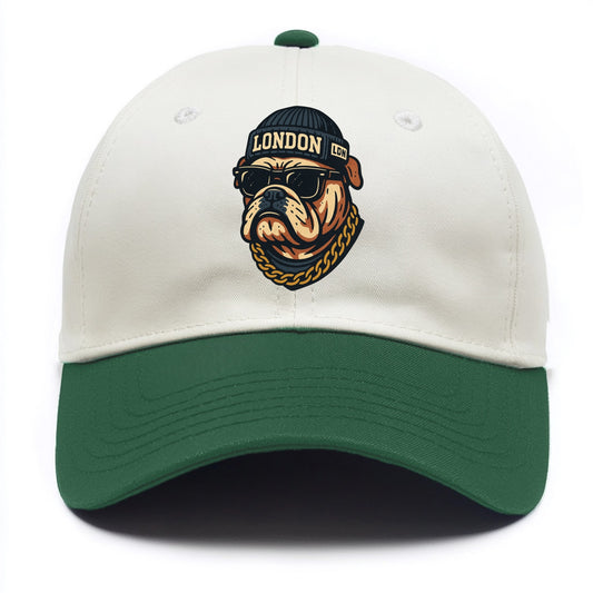 London Bulldog - Two Tone Cap - Green