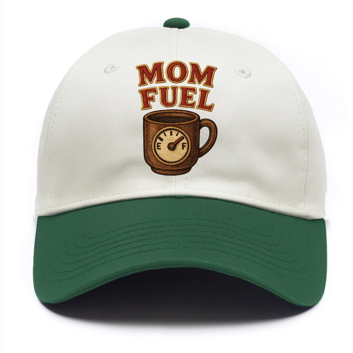 Mom Fuel  - Two Tone Cap - Green
