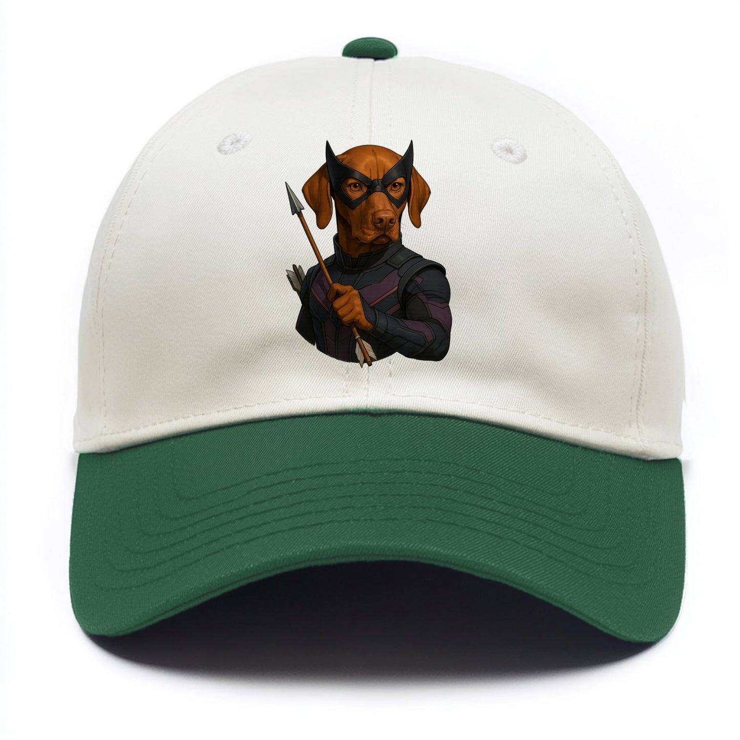 Vizsla Hawkeye  - Two Tone Cap - Green