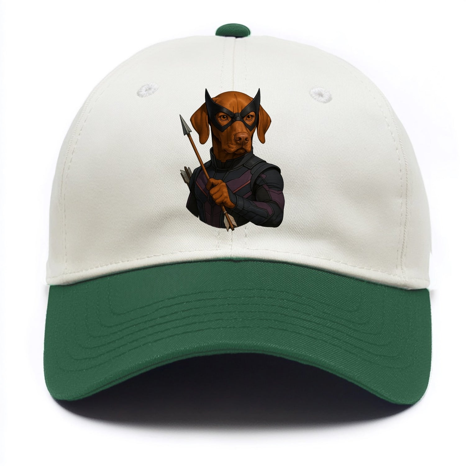 Vizsla Hawkeye  - Two Tone Cap - Green