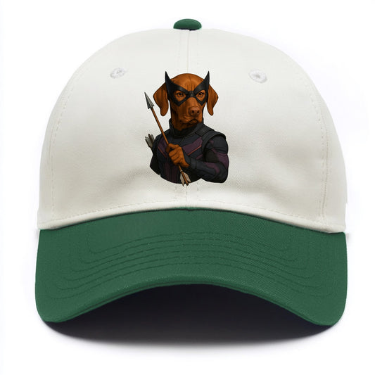 Vizsla Hawkeye  - Two Tone Cap - Green