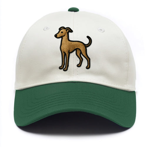 Italian Greyhound - Modern elegant silho - Two Tone Cap