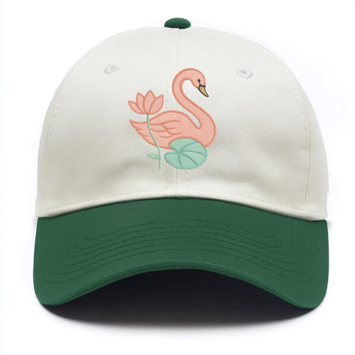 Coral Swan - Two Tone Cap