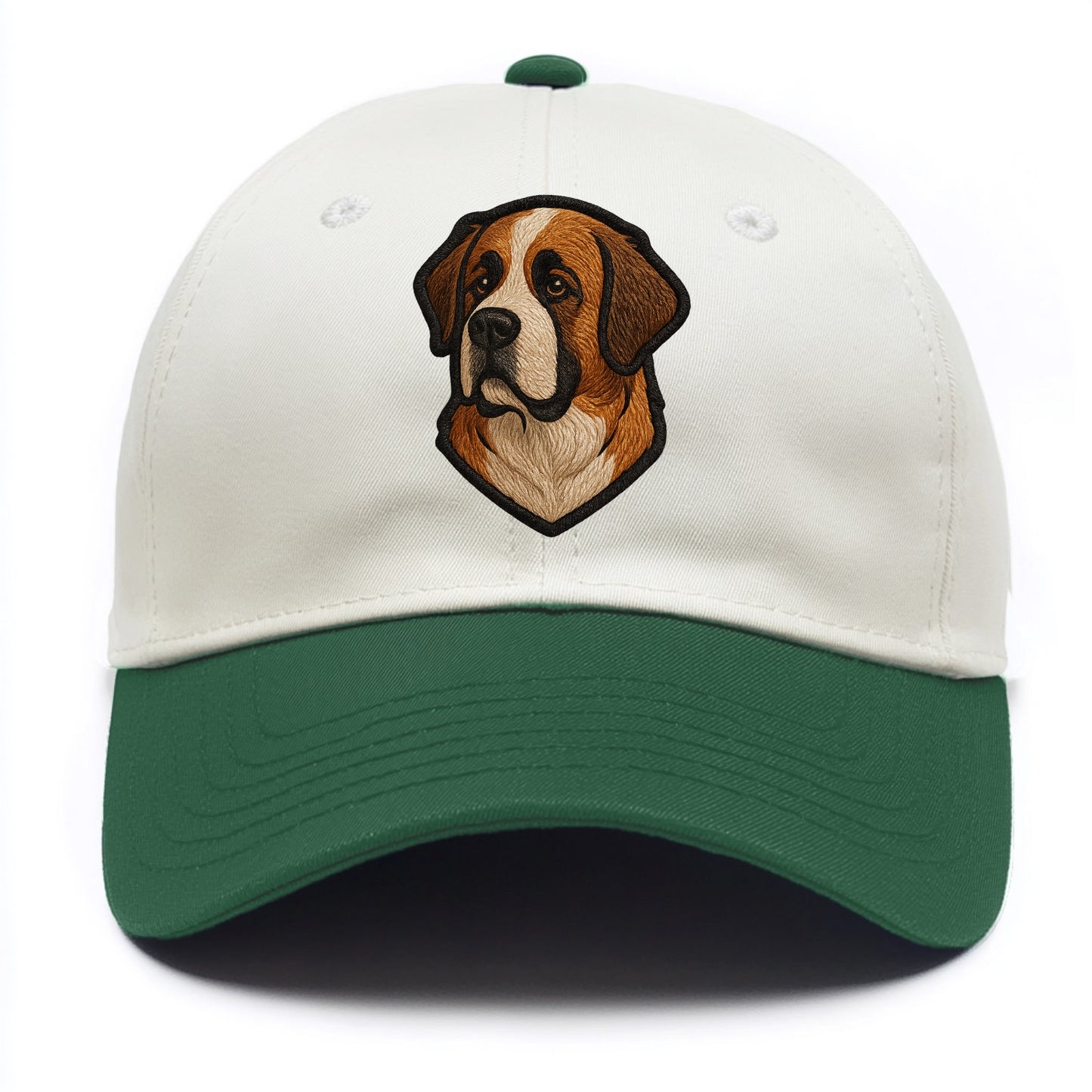 Saint Bernard - Modern gentle giant desi - Two Tone Cap - Green