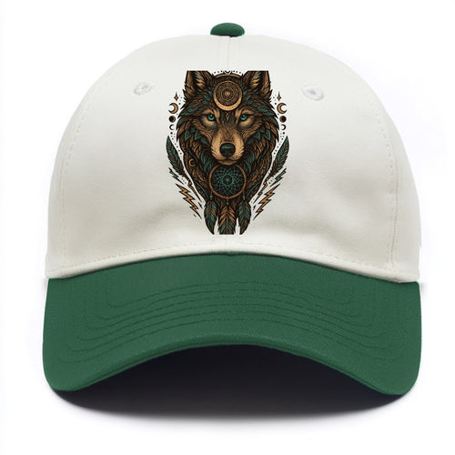 Storm Wolf Thunder  - Two Tone Cap