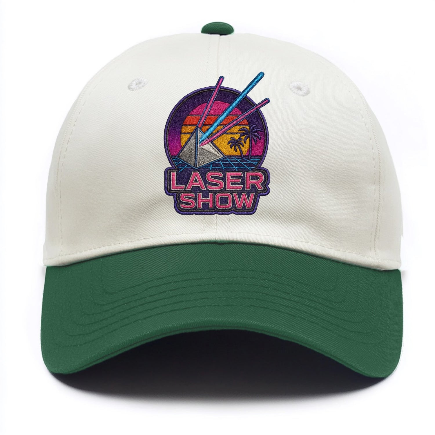 Laser Show - Two Tone Cap - Green