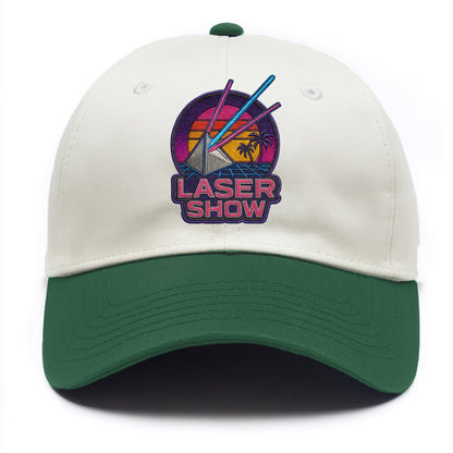 Laser Show - Two Tone Cap - Green