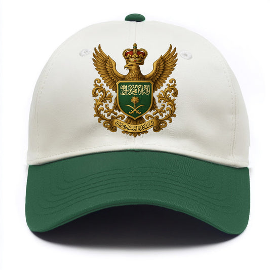 Saudi Arabia Heritage Badge  - Two Tone Cap - Green