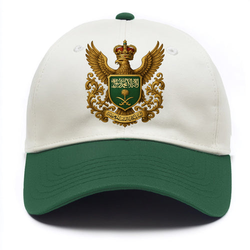 Saudi Arabia Heritage Badge  - Two Tone Cap
