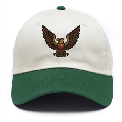 Eagle Wings  - Two Tone Cap - Green