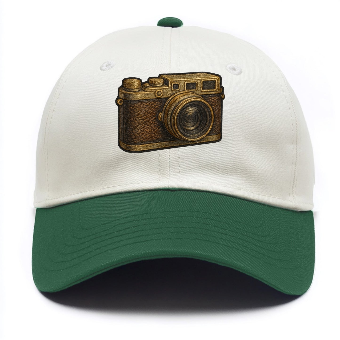 Film Camera  - Two Tone Cap - Green