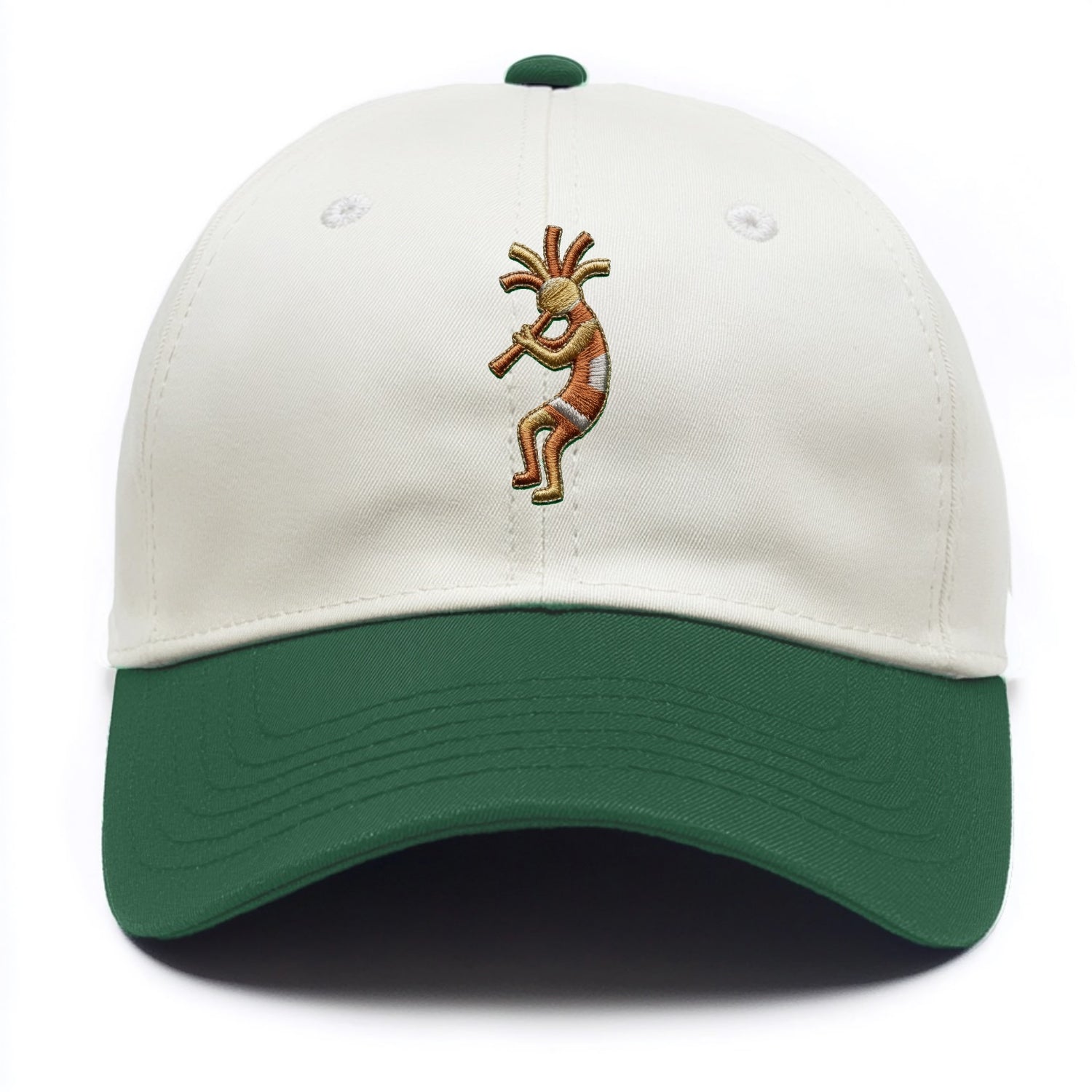 Kokopelli - Two Tone Cap - Green