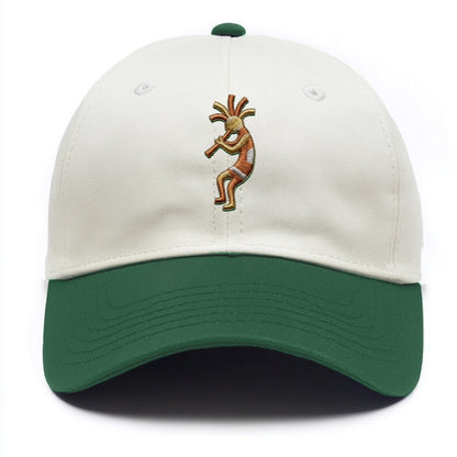 Kokopelli - Two Tone Cap - Green