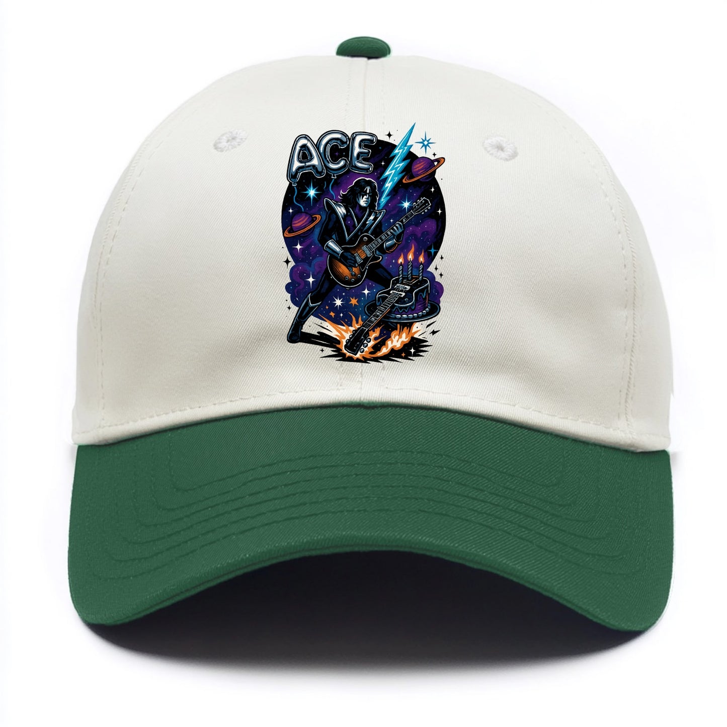 Ace Birthday Celebration - Two Tone Cap - Green