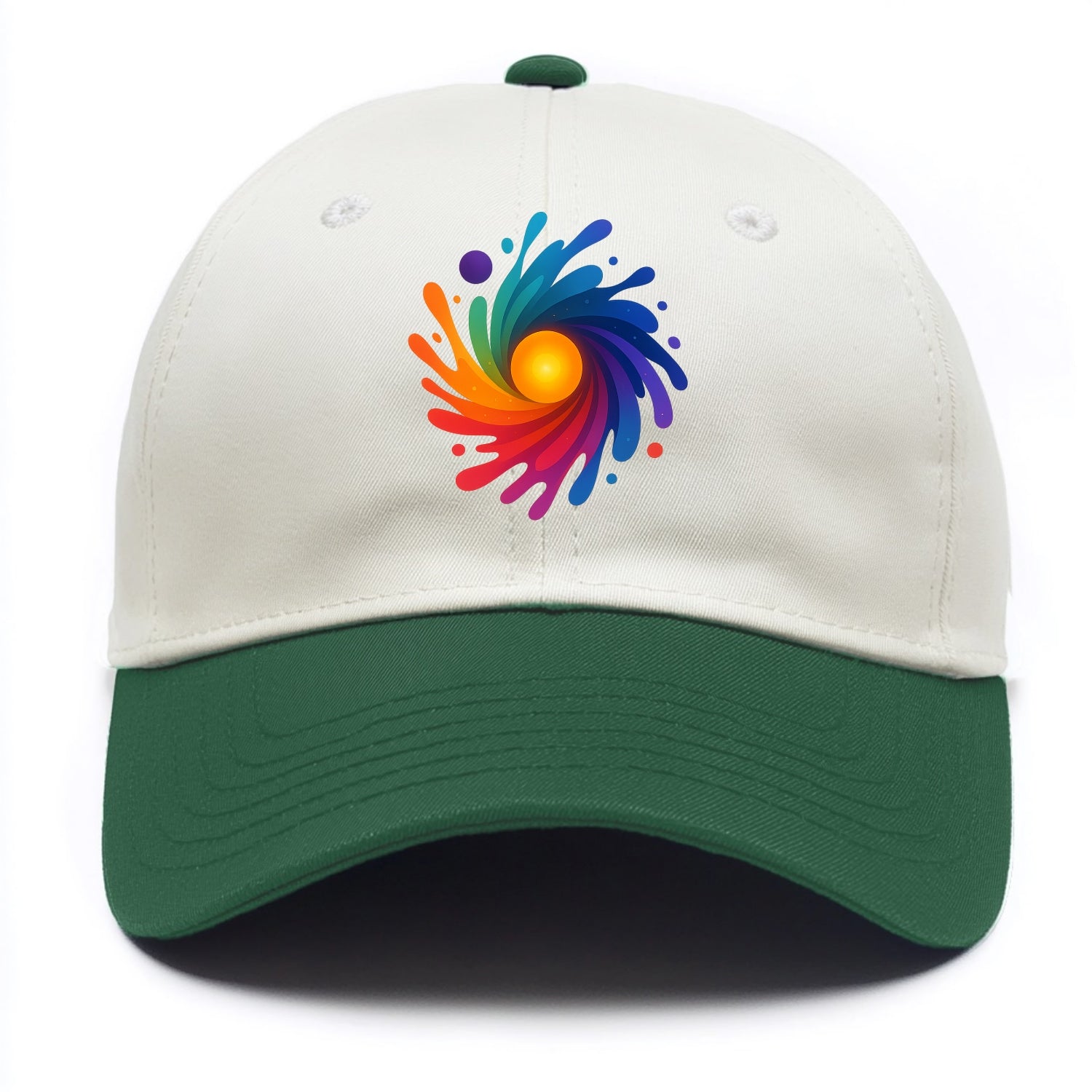 Big Bang Palette - Explosion of paint co - Two Tone Cap - Green