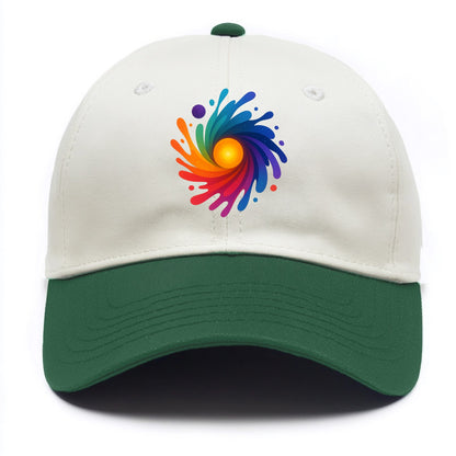Big Bang Palette - Explosion of paint co - Two Tone Cap - Green