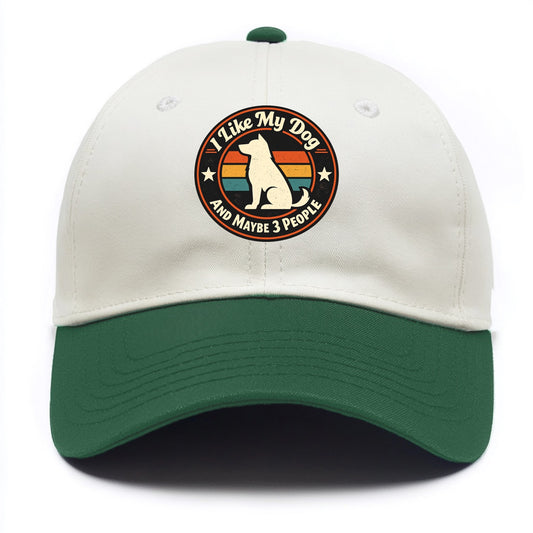 Canine Companion Crew - Two Tone Cap - Green