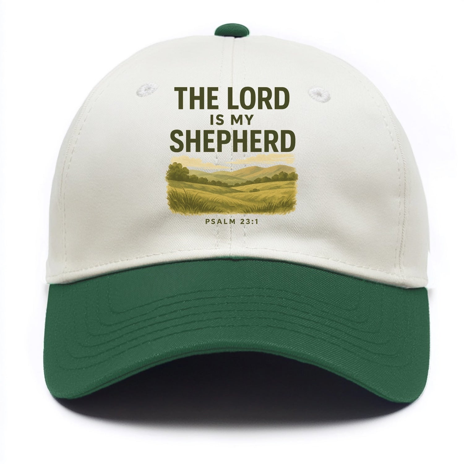 Psalm 23:1 Meadow - Two Tone Cap - Green