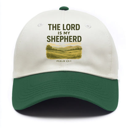 Psalm 23:1 Meadow - Two Tone Cap - Green