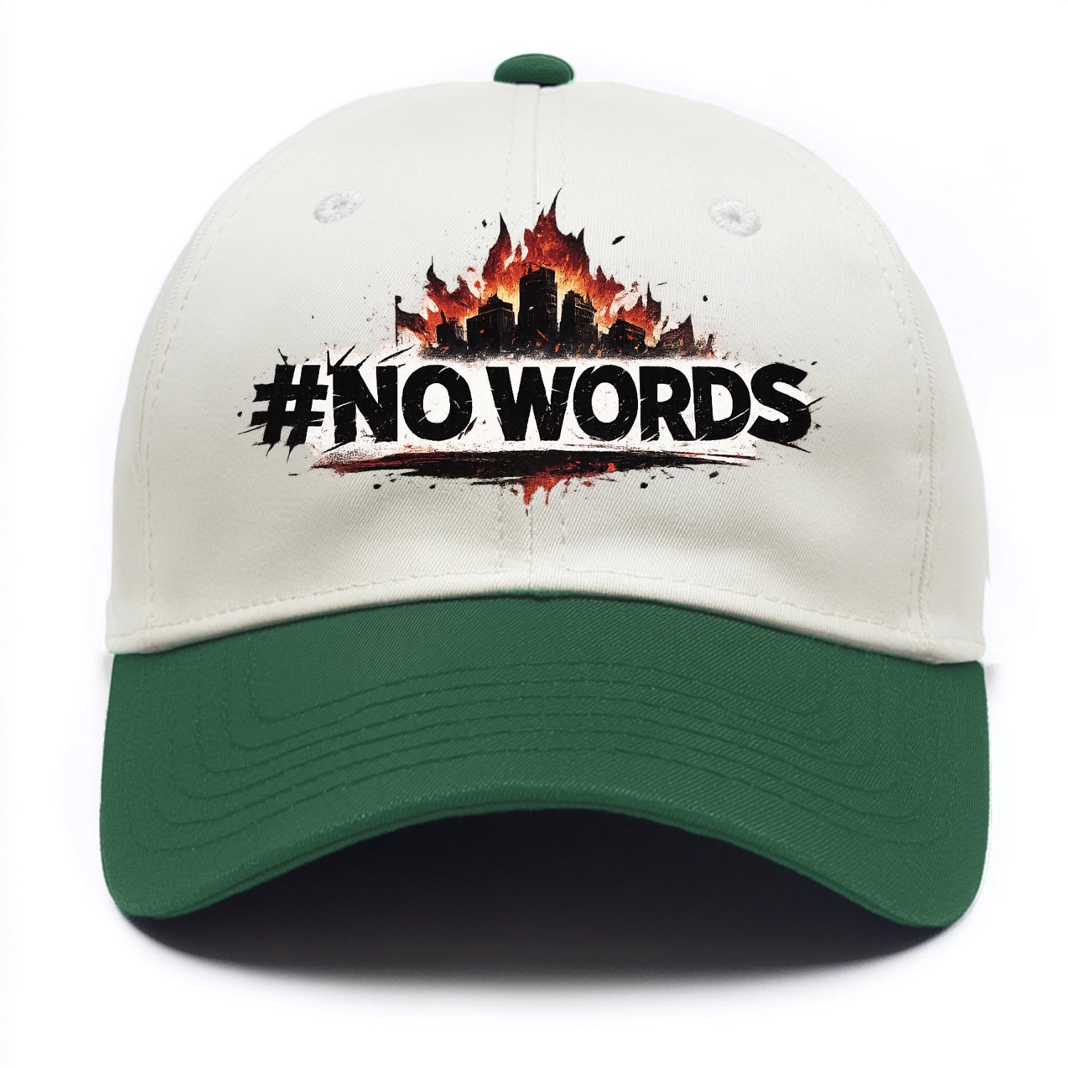 No Words - Two Tone Cap - Green