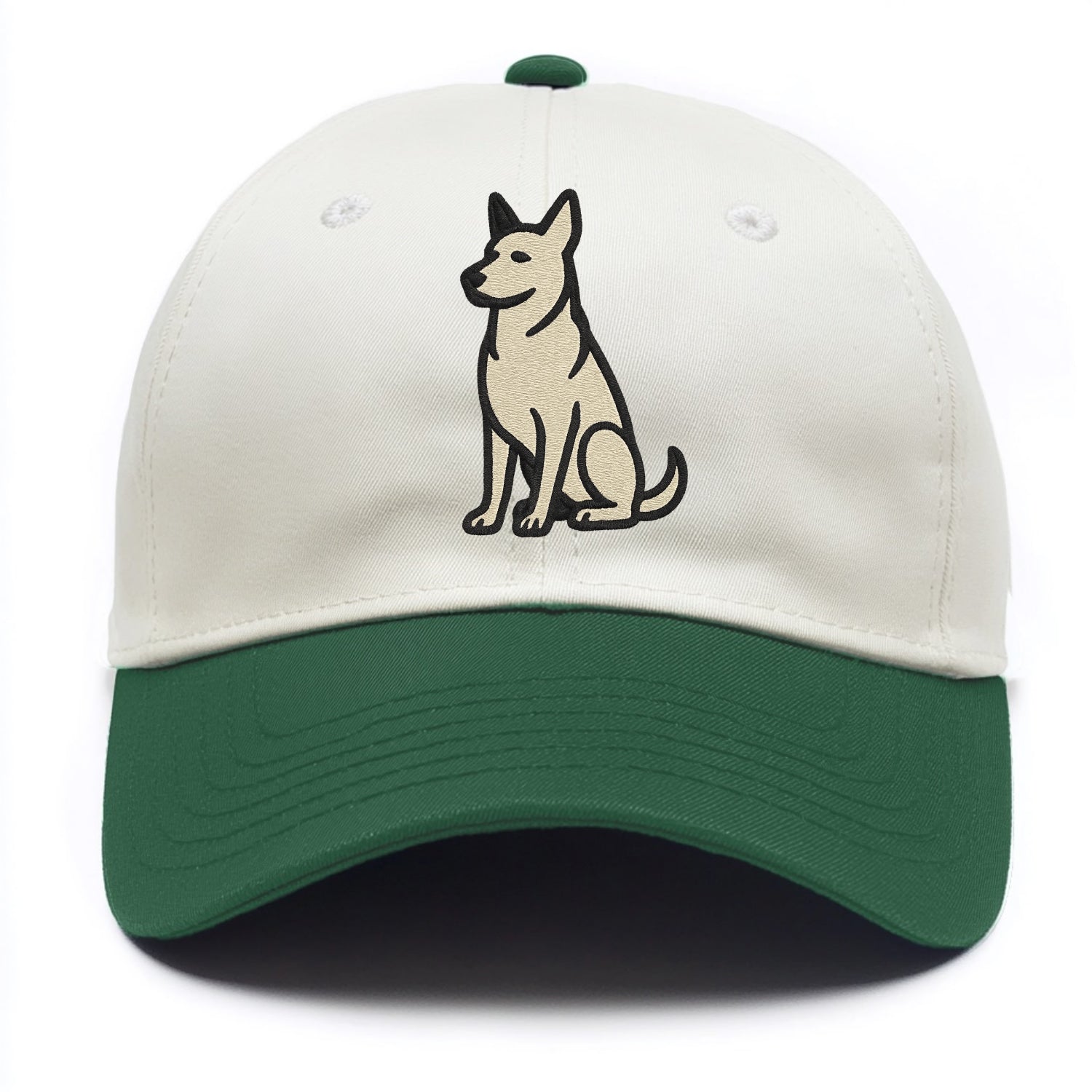 German Sheprador - German Shepherd Lab m Two Tone Cap - Green