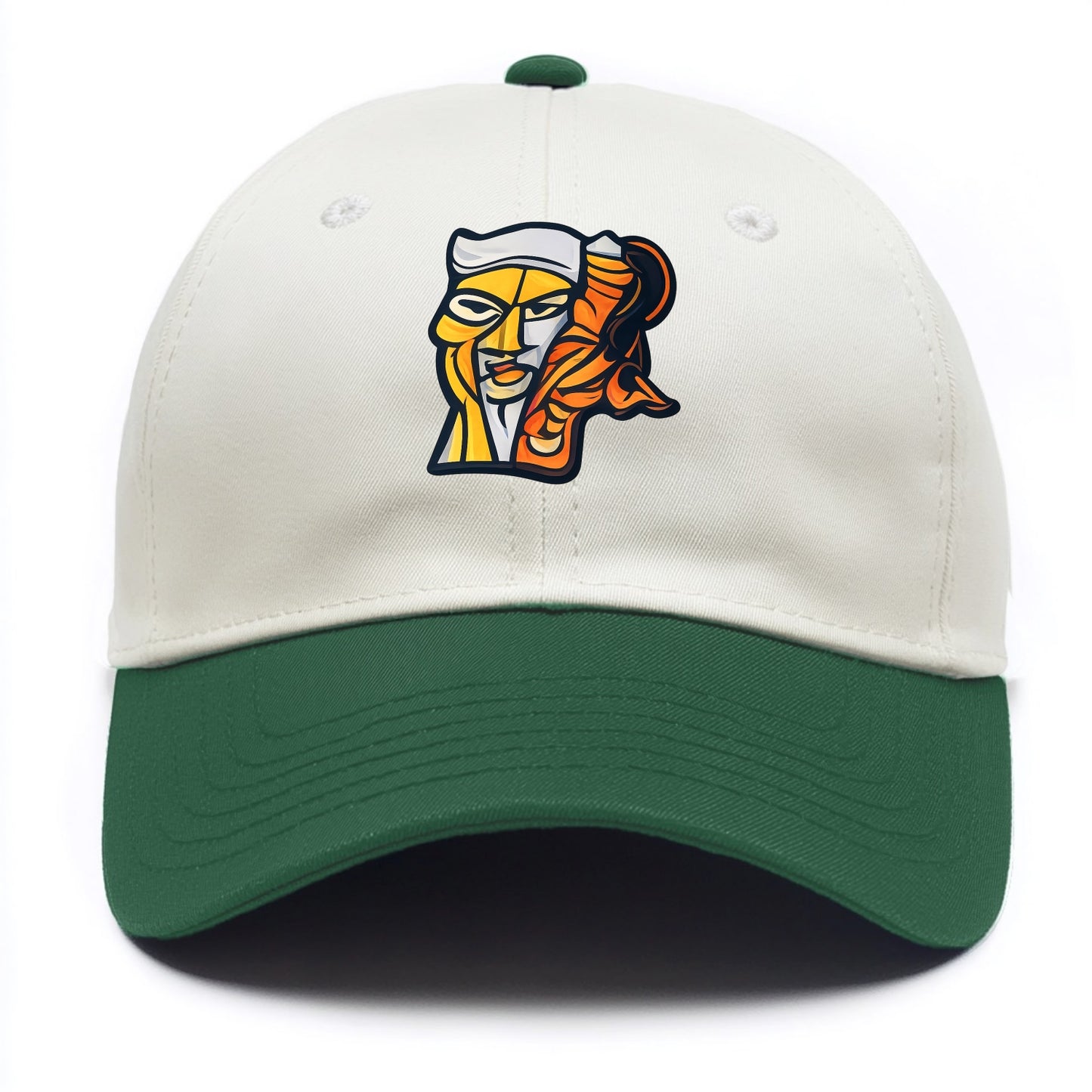 Axis Face - Two Tone Cap - Green