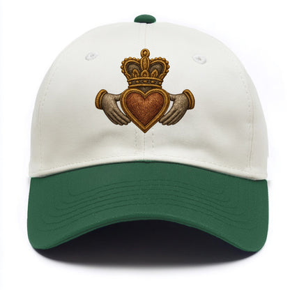Claddagh  - Two Tone Cap - Green