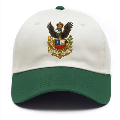Chile Andean Condor Emblem  - Two Tone Cap - Green