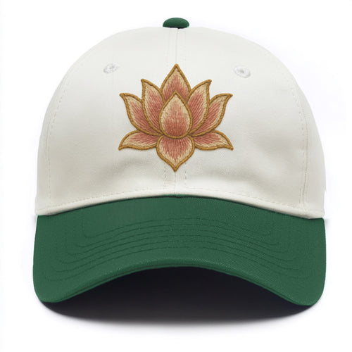 Lotus Flower - Two Tone Cap