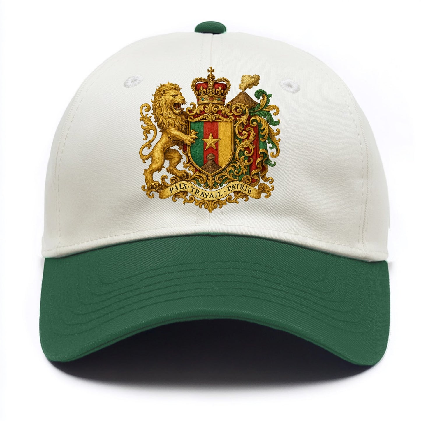 Cameroon Royal Logo  - Two Tone Cap - Green
