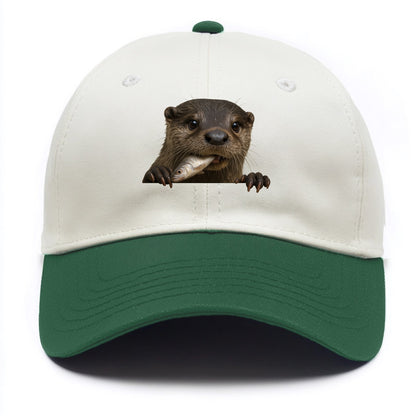 River Otter  - Two Tone Cap - Green