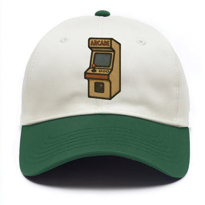 Arcade Cabinet  - Two Tone Cap - Green