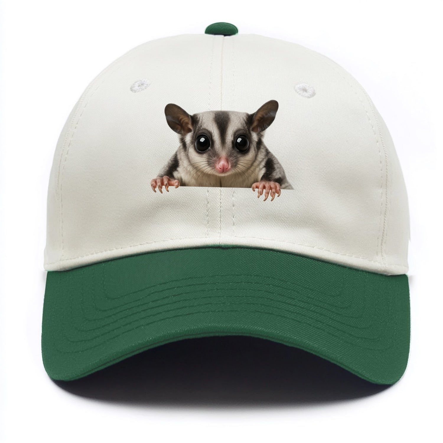 Sugar Glider  - Two Tone Cap - Green