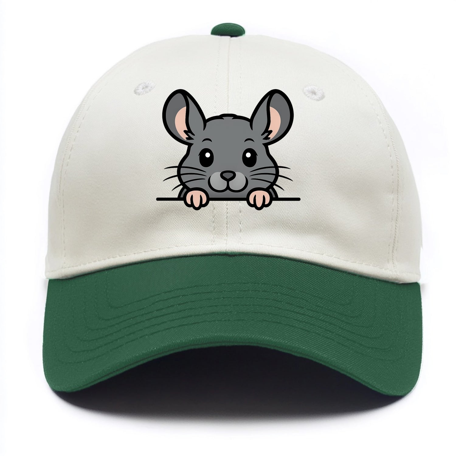 Chinchilla  - Two Tone Cap - Green