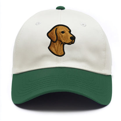 Vizsla - Modern noble design with bold b - Two Tone Cap - Green